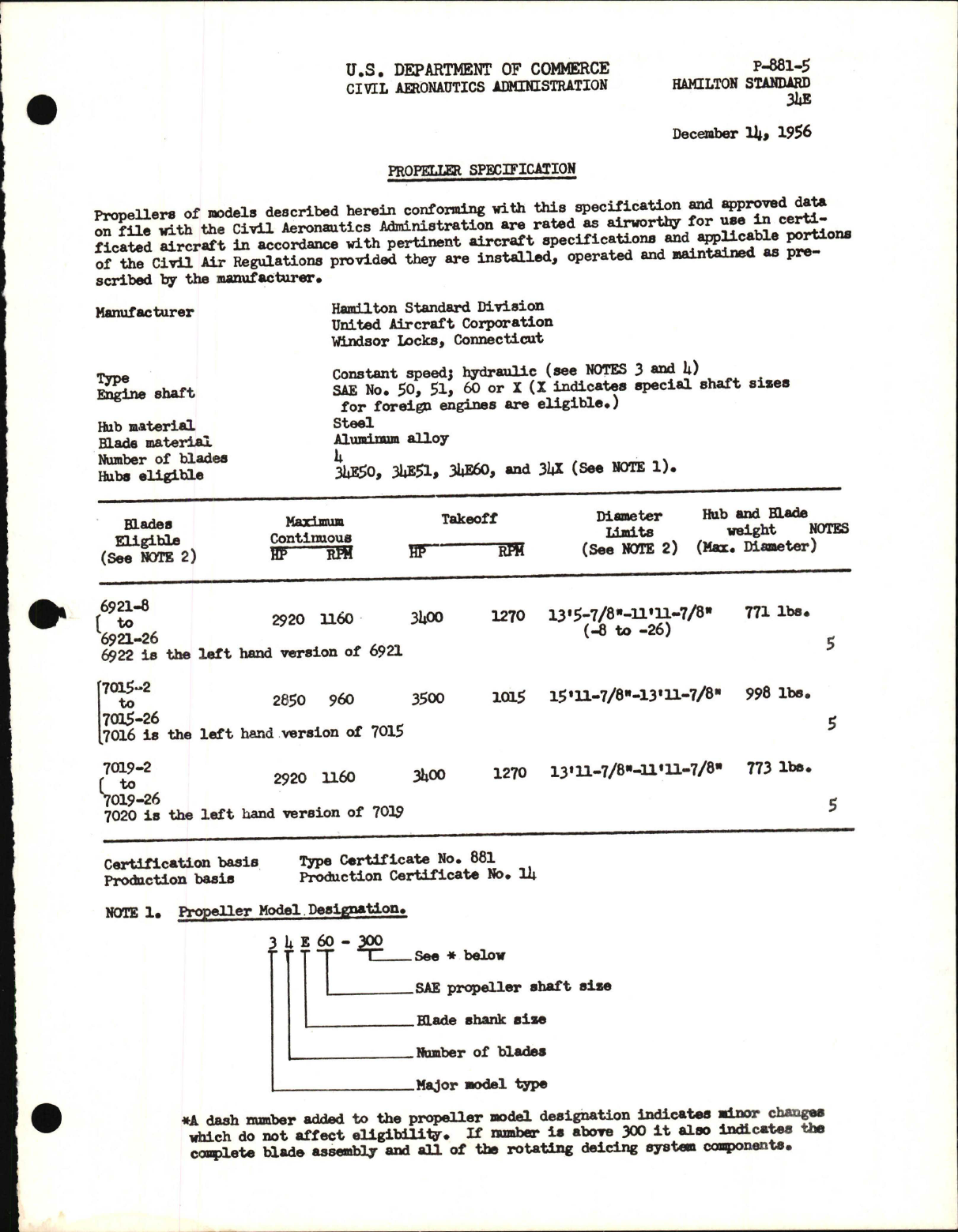 Sample page 1 from AirCorps Library document: 34E