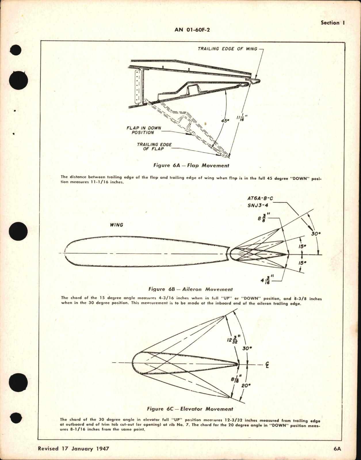 Sample page 7 from AirCorps Library document: Erection and Maintenance Instructions for T-6D, T-6F, SNJ-5, and SNJ-6
