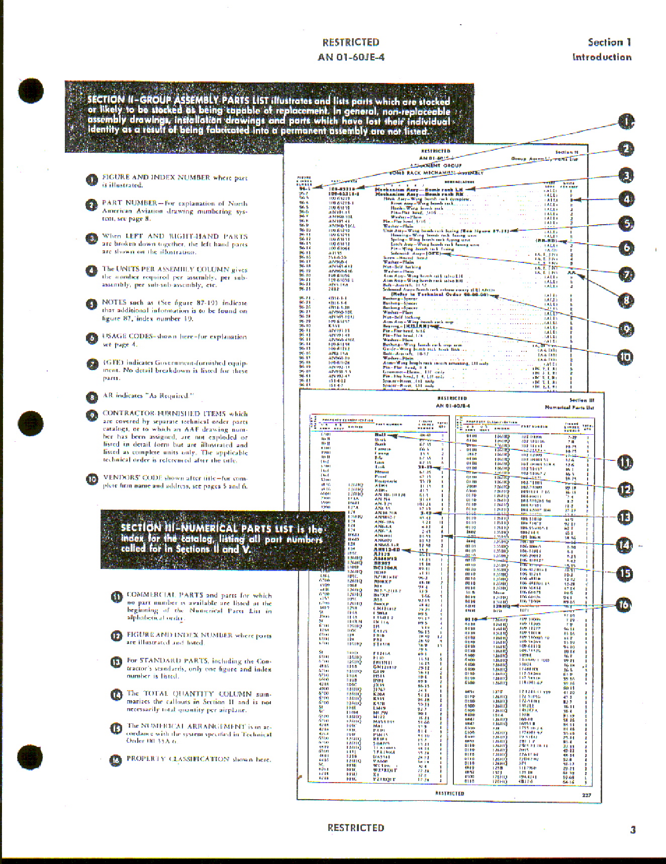 Sample page 5 from AirCorps Library document: Parts Catalog for P-51D and P-51K Aircraft