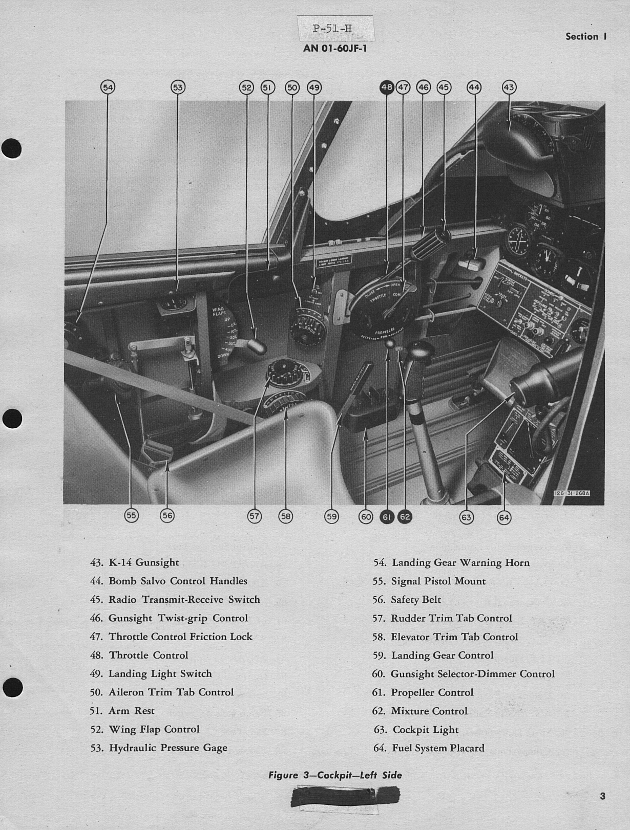 Sample page 7 from AirCorps Library document: Pilot's Handbook for P-51H-1, -5, and -10 Airplanes