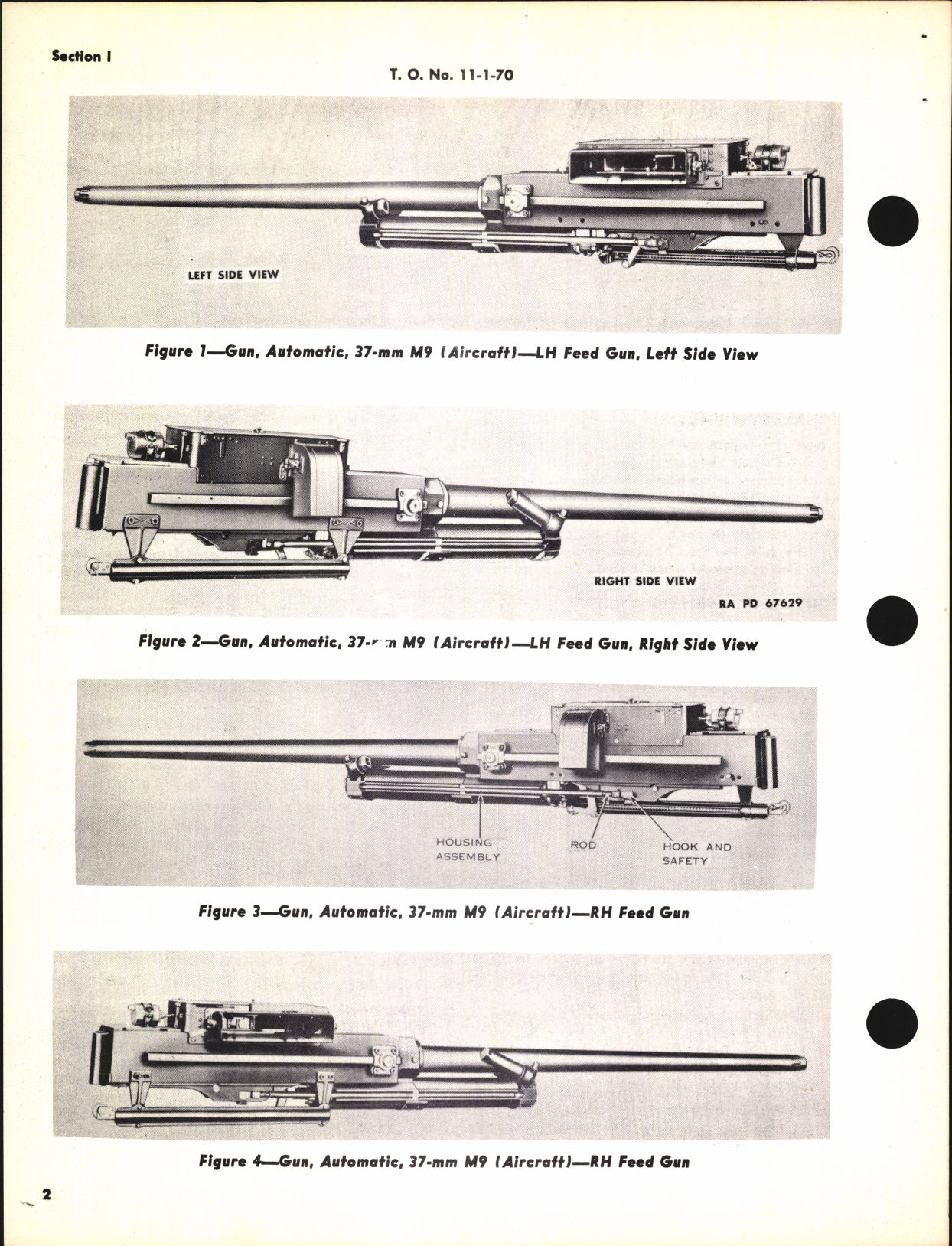 Sample page 6 from AirCorps Library document: Handbook of Instructions with Parts Catalog for 37 MM Automatic Aircraft Gun M9