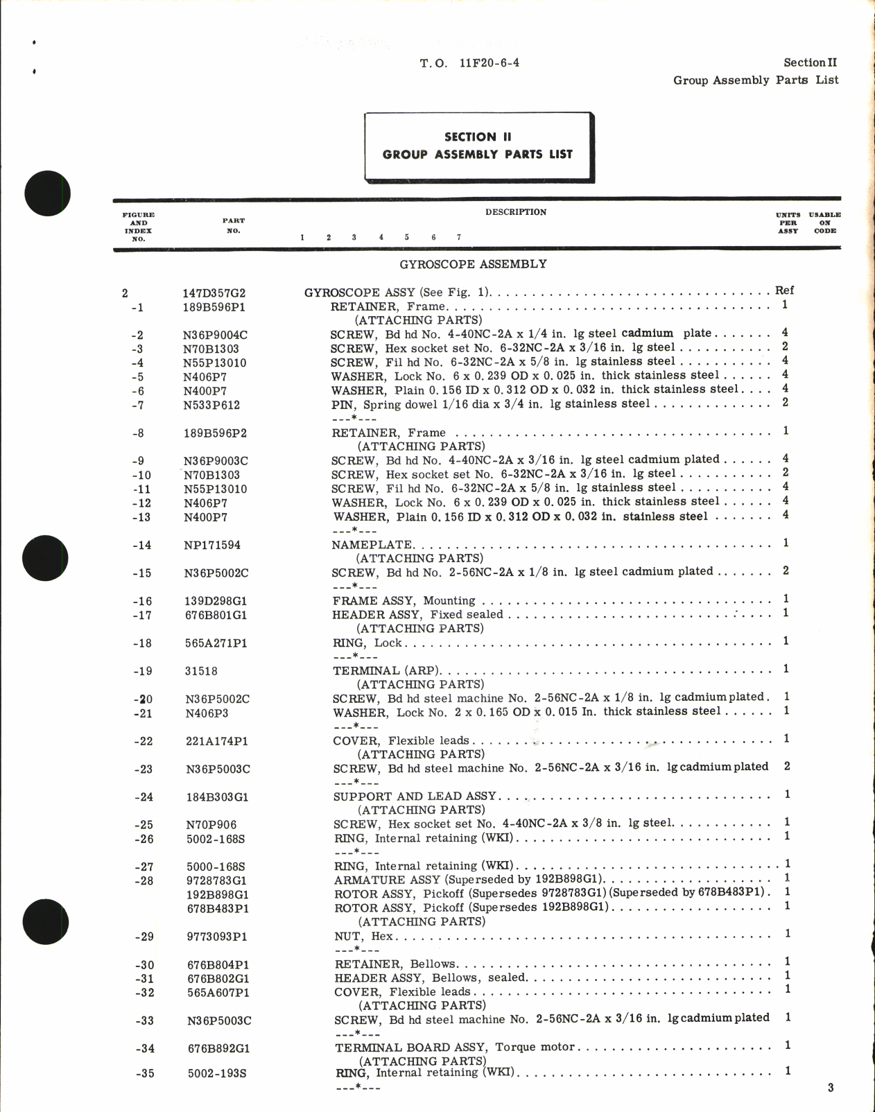 Sample page 5 from AirCorps Library document: Illustrated Parts Breakdown for Gyroscope Type KR-5C2, Part No. 147D357G2