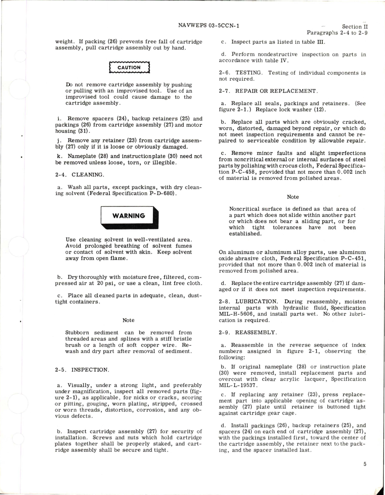 Sample page 7 from AirCorps Library document: Overhaul Instructions for Evaporator Fan Motor - Part 70341