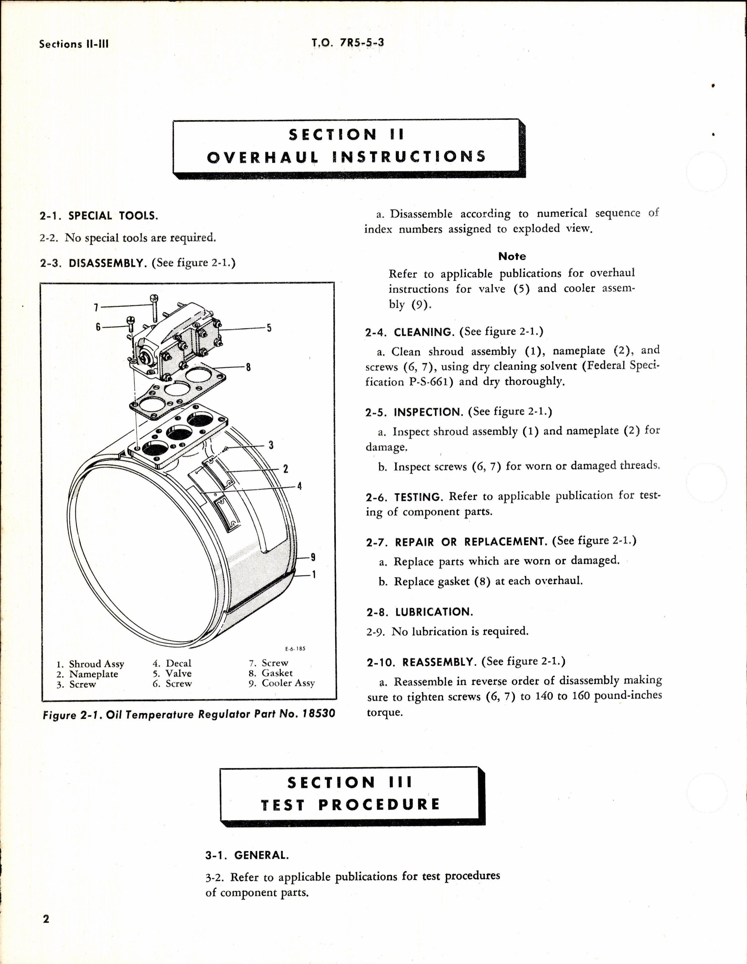 Sample page 4 from AirCorps Library document: Overhaul Instructions for Airesearch Oil Temperature Regulators 