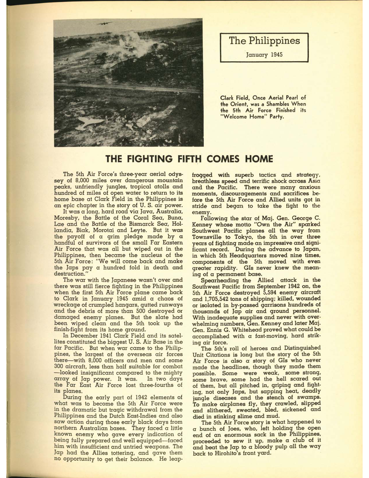 Sample page 23 from AirCorps Library document: The Menace From Moresby