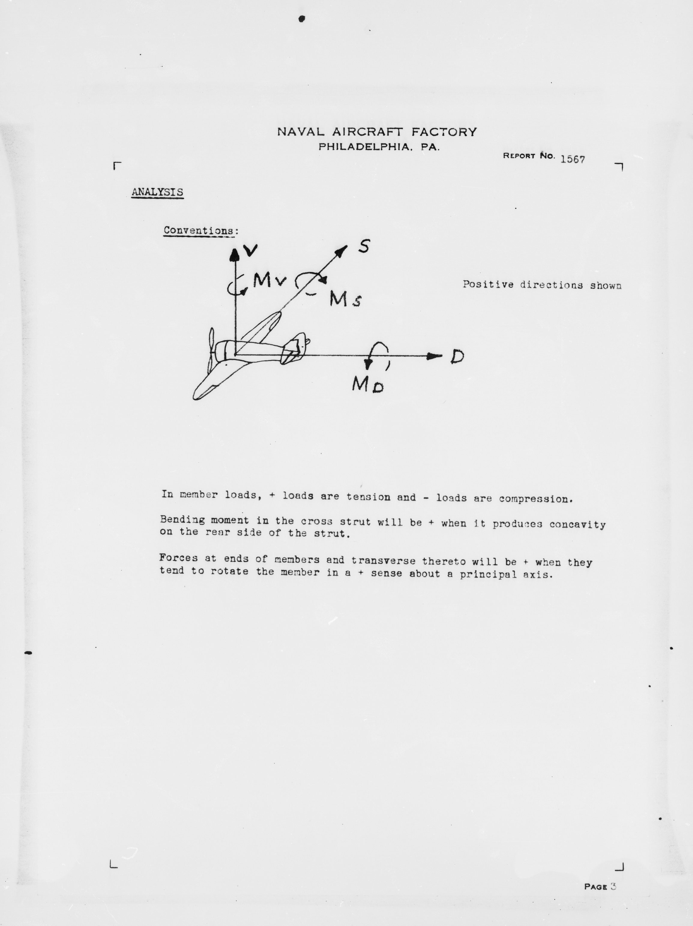Sample page 8 from AirCorps Library document: Structural Analysis of Landing Gear (Main Wheel Type) for N3N-3 Airplanes