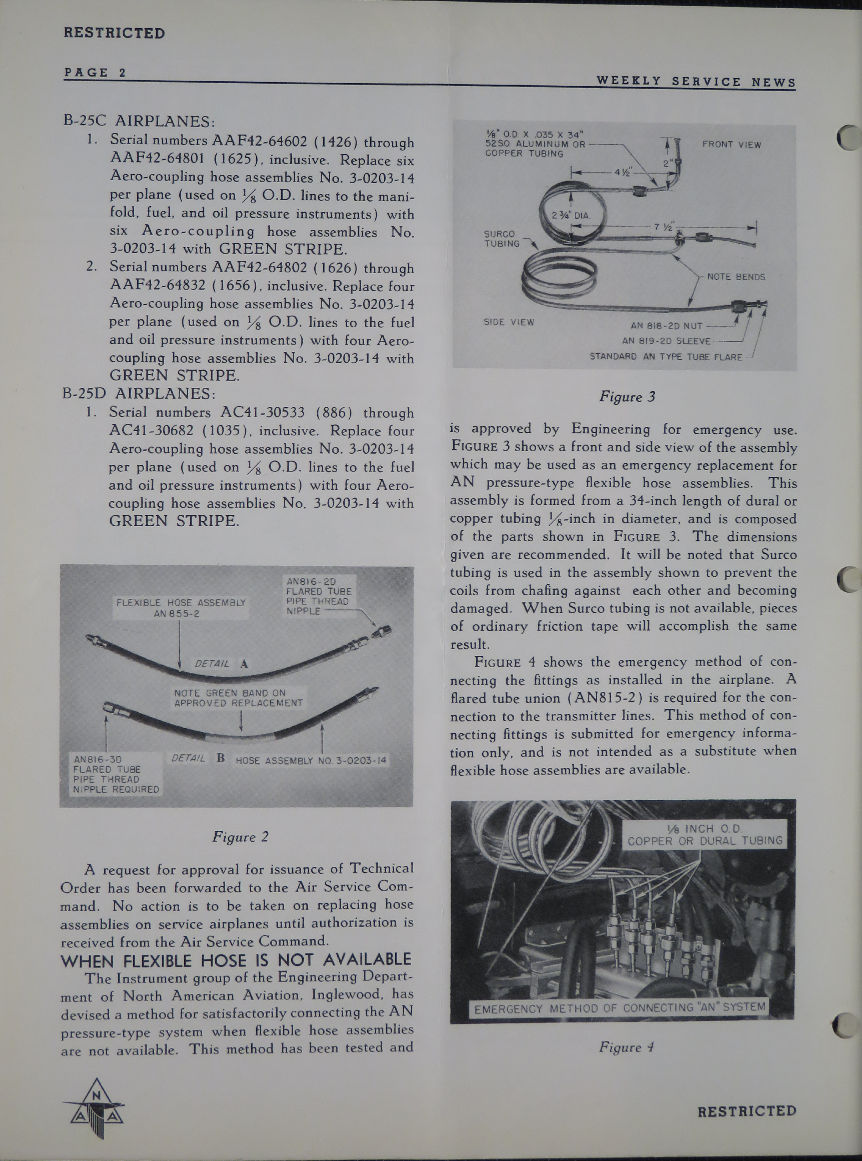 Sample page 2 from AirCorps Library document: Volume 1, No. 45 - Weekly Service News
