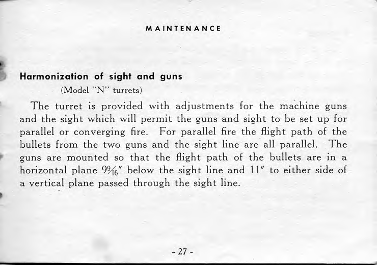 Sample page 29 from AirCorps Library document: Operation Of The Bendix Upper Turrets