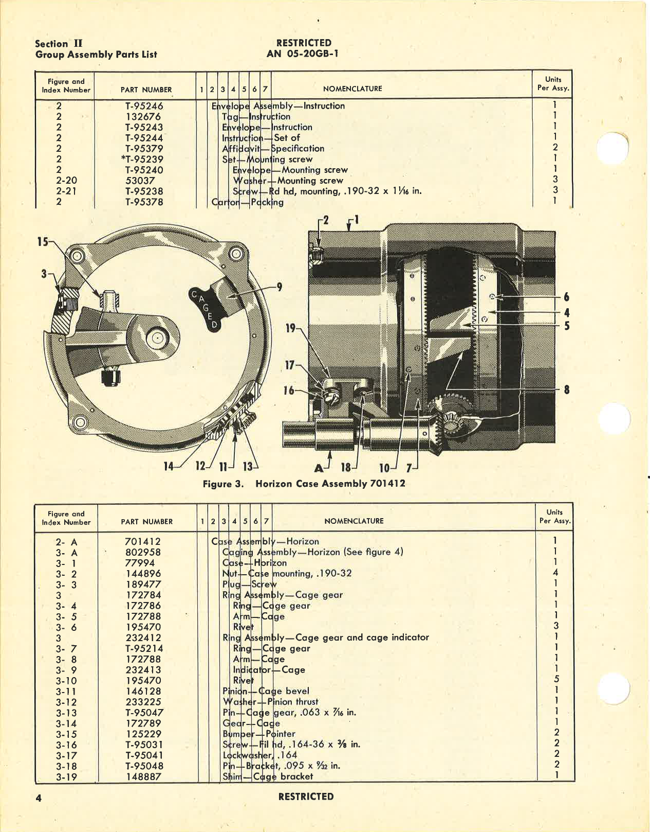 Sample page 6 from AirCorps Library document: Parts Catalog for Type AN 5736-1 Gyro Horizon Indicator