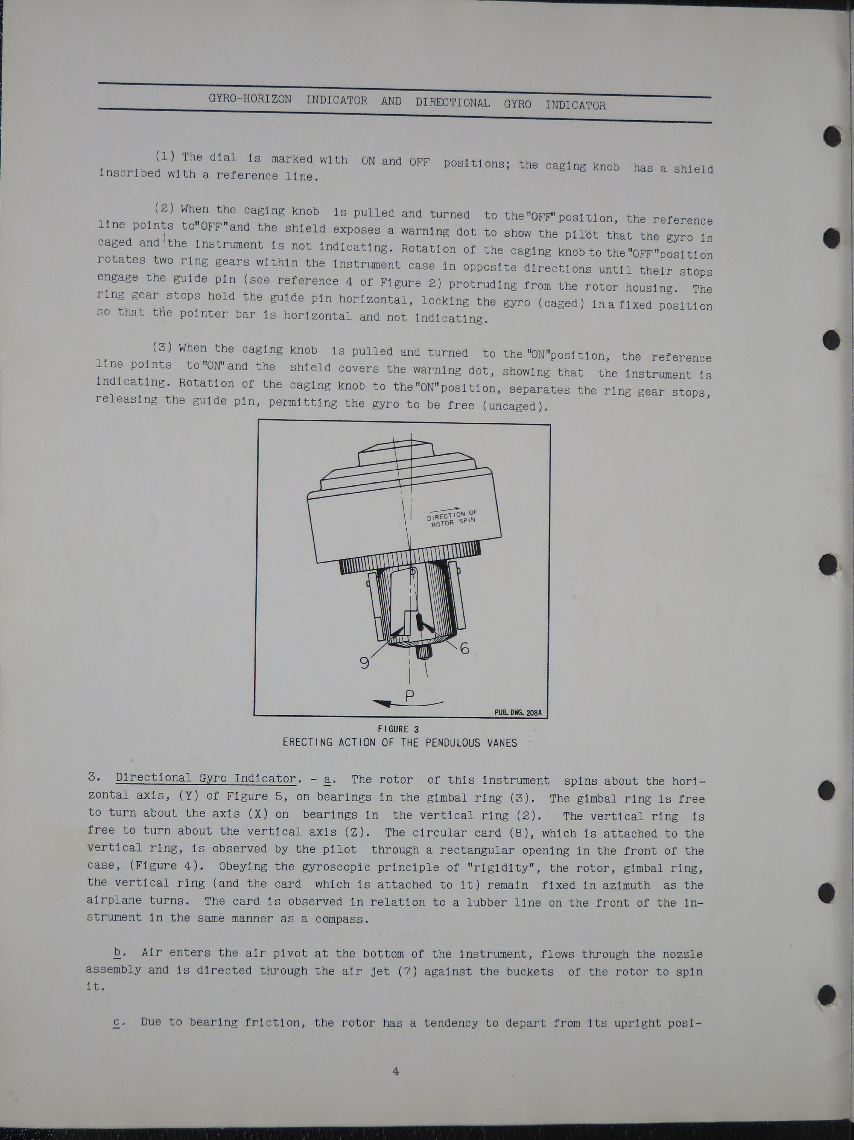 Sample page 8 from AirCorps Library document: Gyro-Horizon Indicator and Directional Gyro Indicator