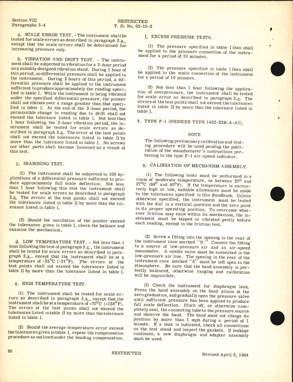Sample page 8 from AirCorps Library document: Handbook of Instructions for Air-Speed Indicators