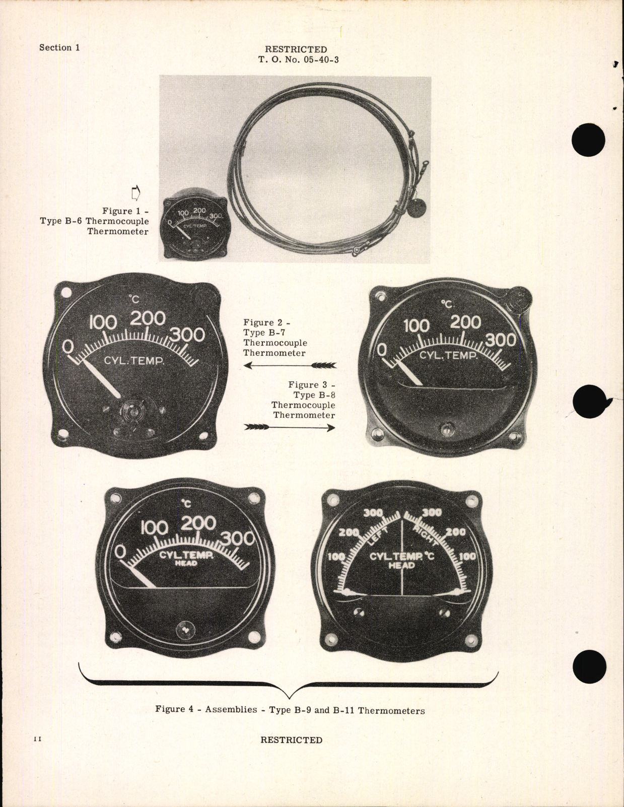Sample page 6 from AirCorps Library document: Handbook of Instructions with Parts Catalog for Thermocouple Thermometers