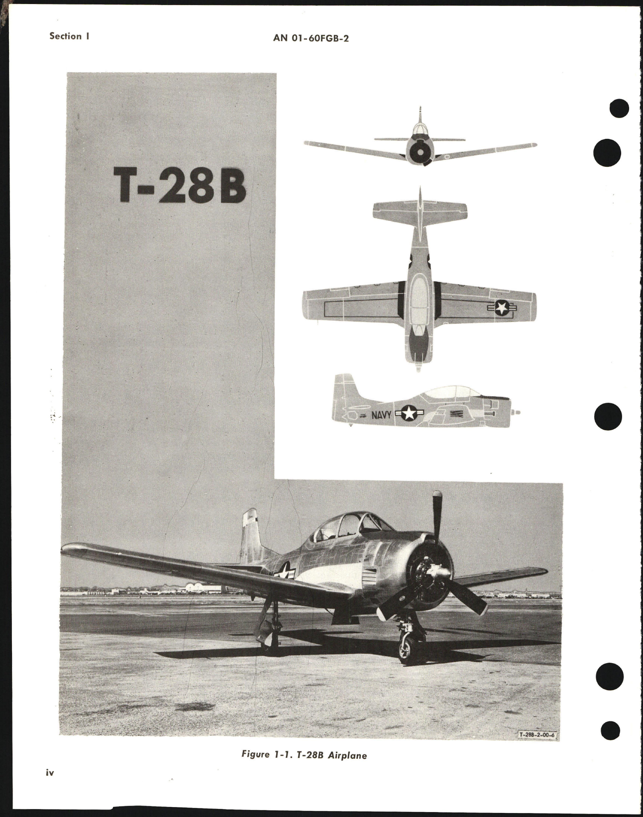 Sample page 6 from AirCorps Library document: Maintenance Instructions for T-28B and T-28C