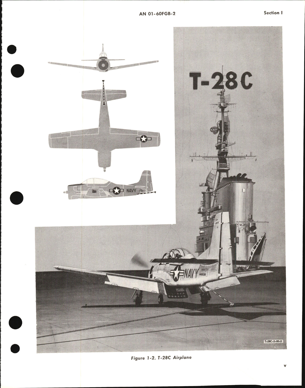 Sample page 7 from AirCorps Library document: Maintenance Instructions for T-28B and T-28C
