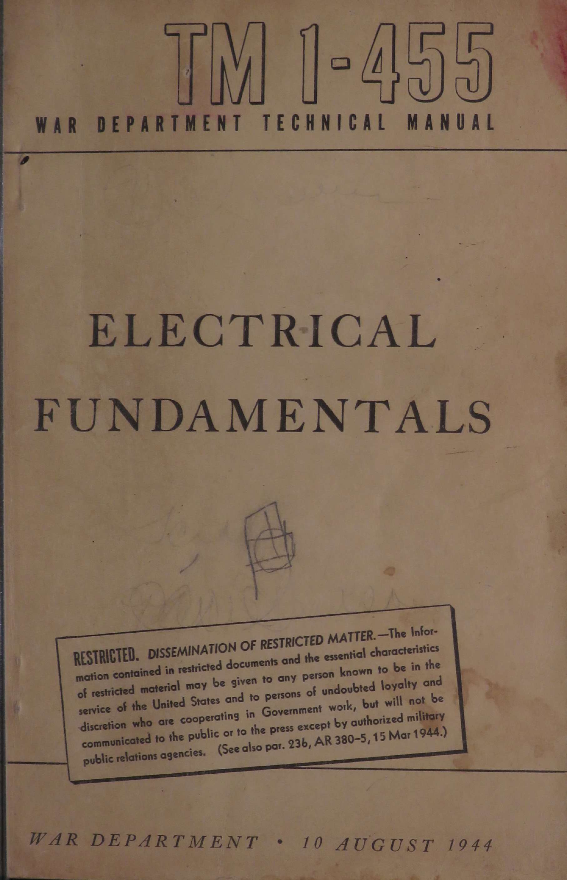 Sample page 1 from AirCorps Library document: Electrical Fundamentals