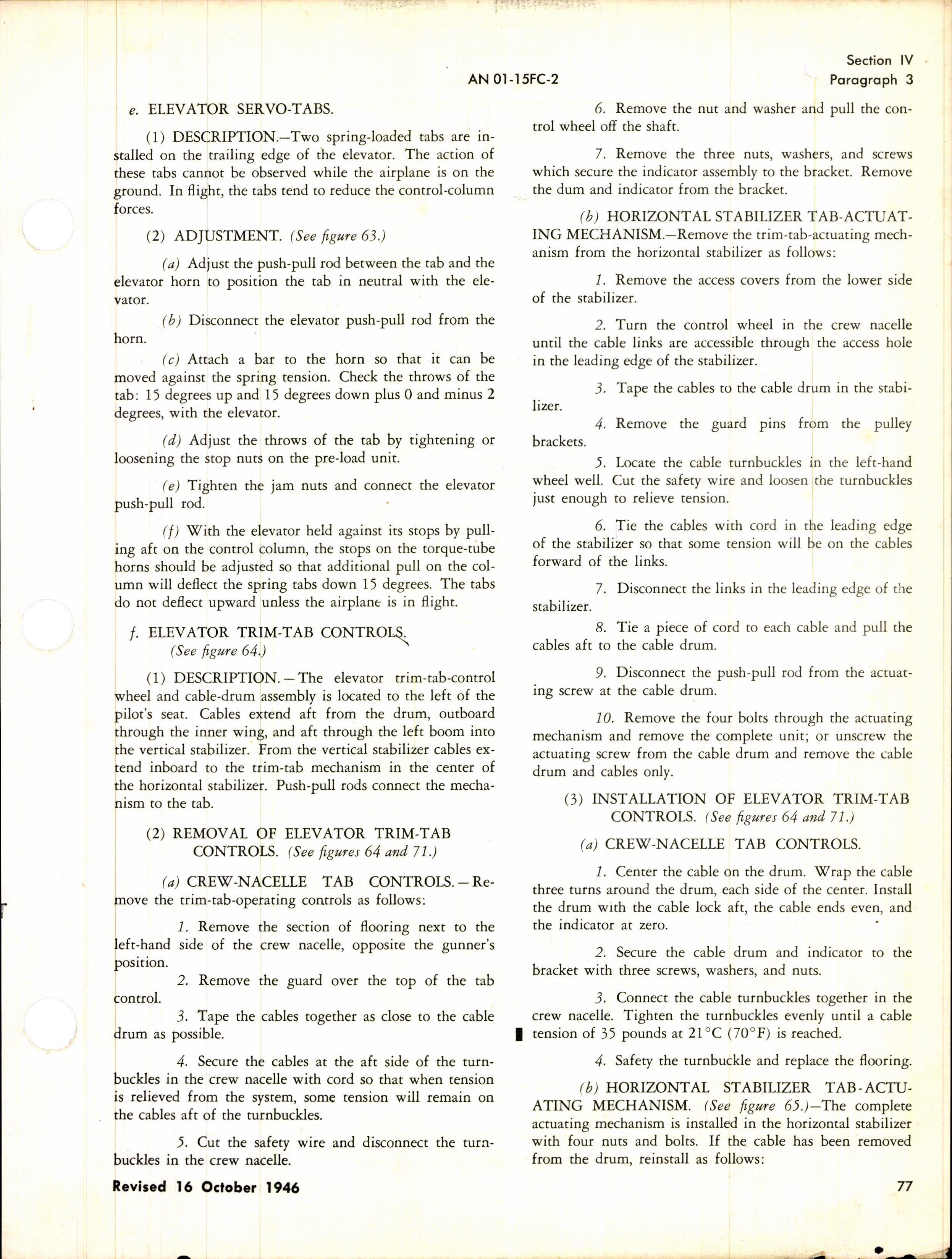 Sample page 3 from AirCorps Library document: Erection and Maintenance Instructions for P-61C Airplanes