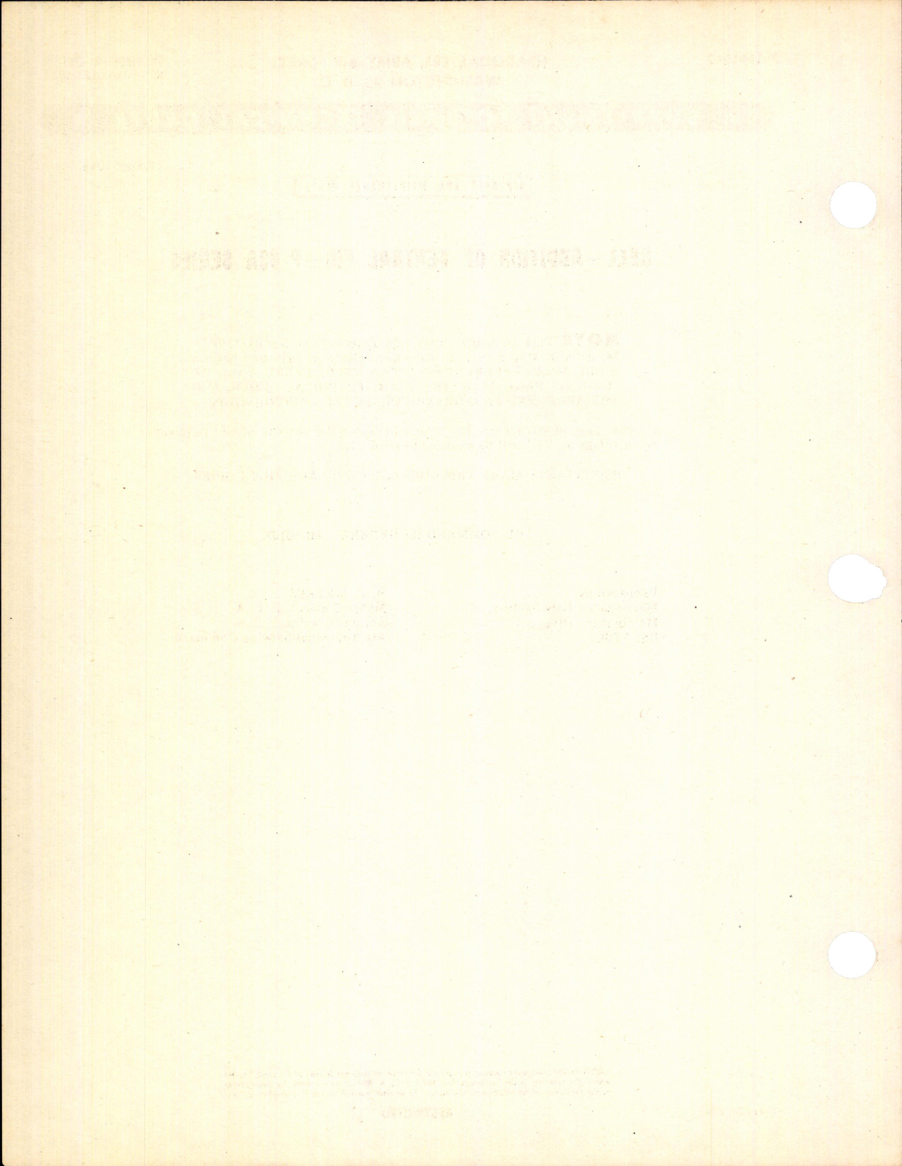 Sample page 2 from AirCorps Library document: Addition of Ventral Fin for P-63A Series