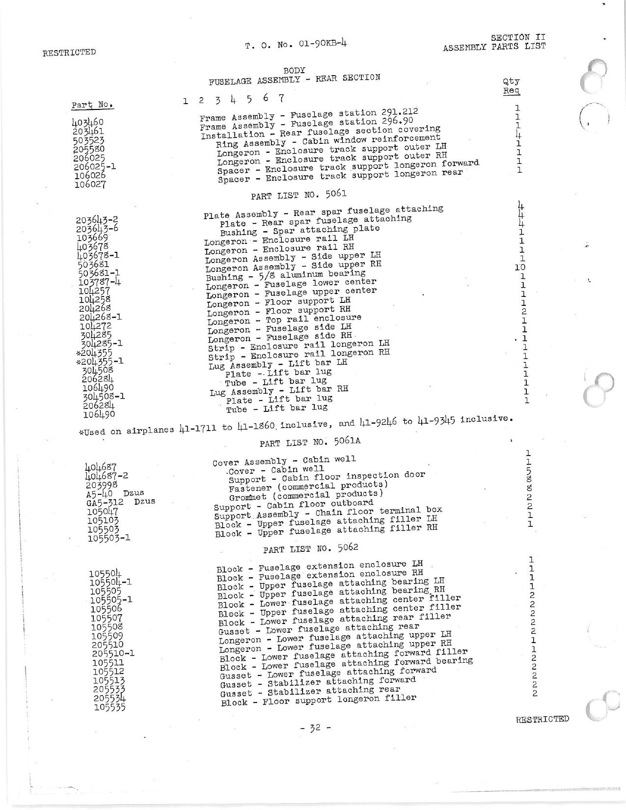Sample page 35 from AirCorps Library document: Parts Catalog: AT-10