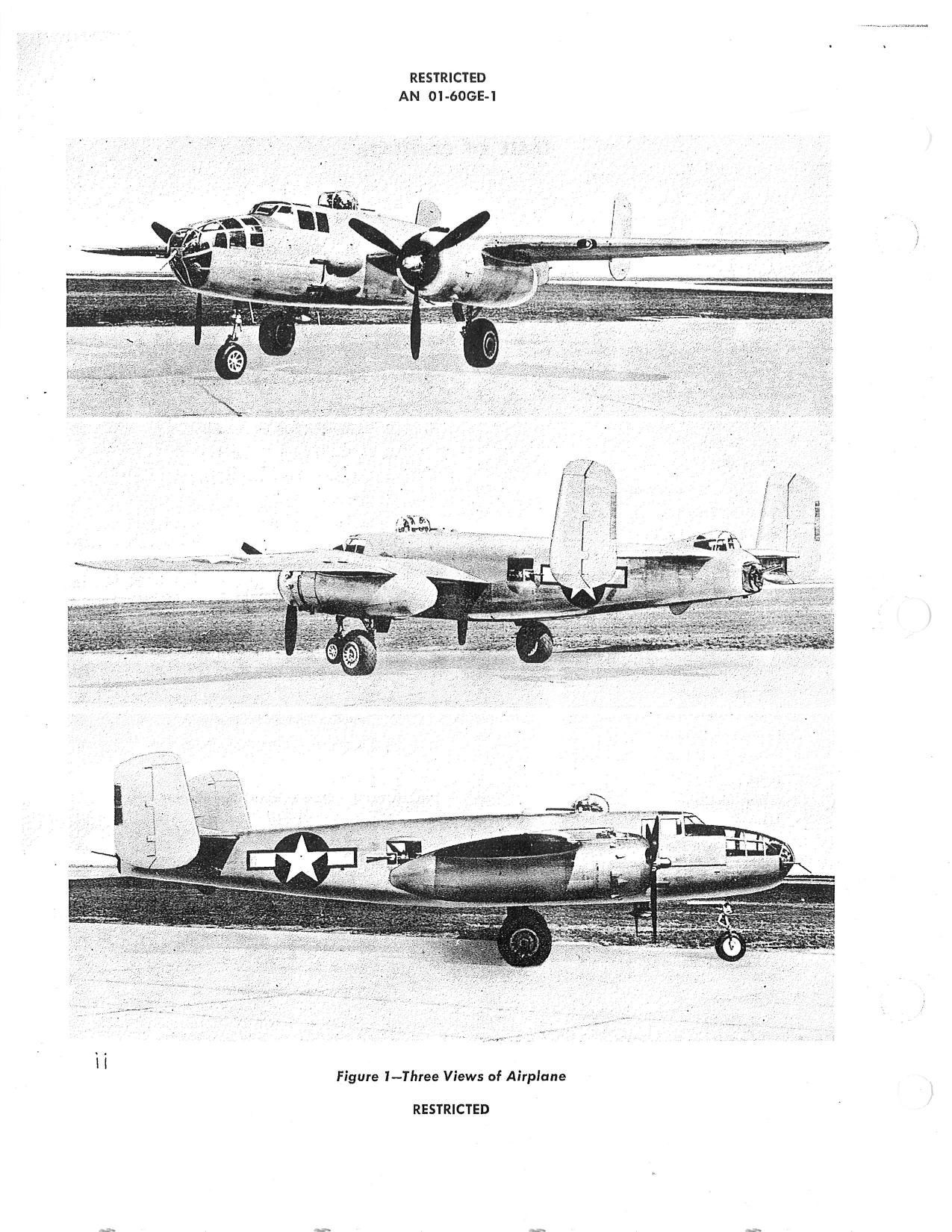 Sample page 6 from AirCorps Library document: B-25 Pilot's Handbook for B-25J, TB-25J, and PBJ-1J