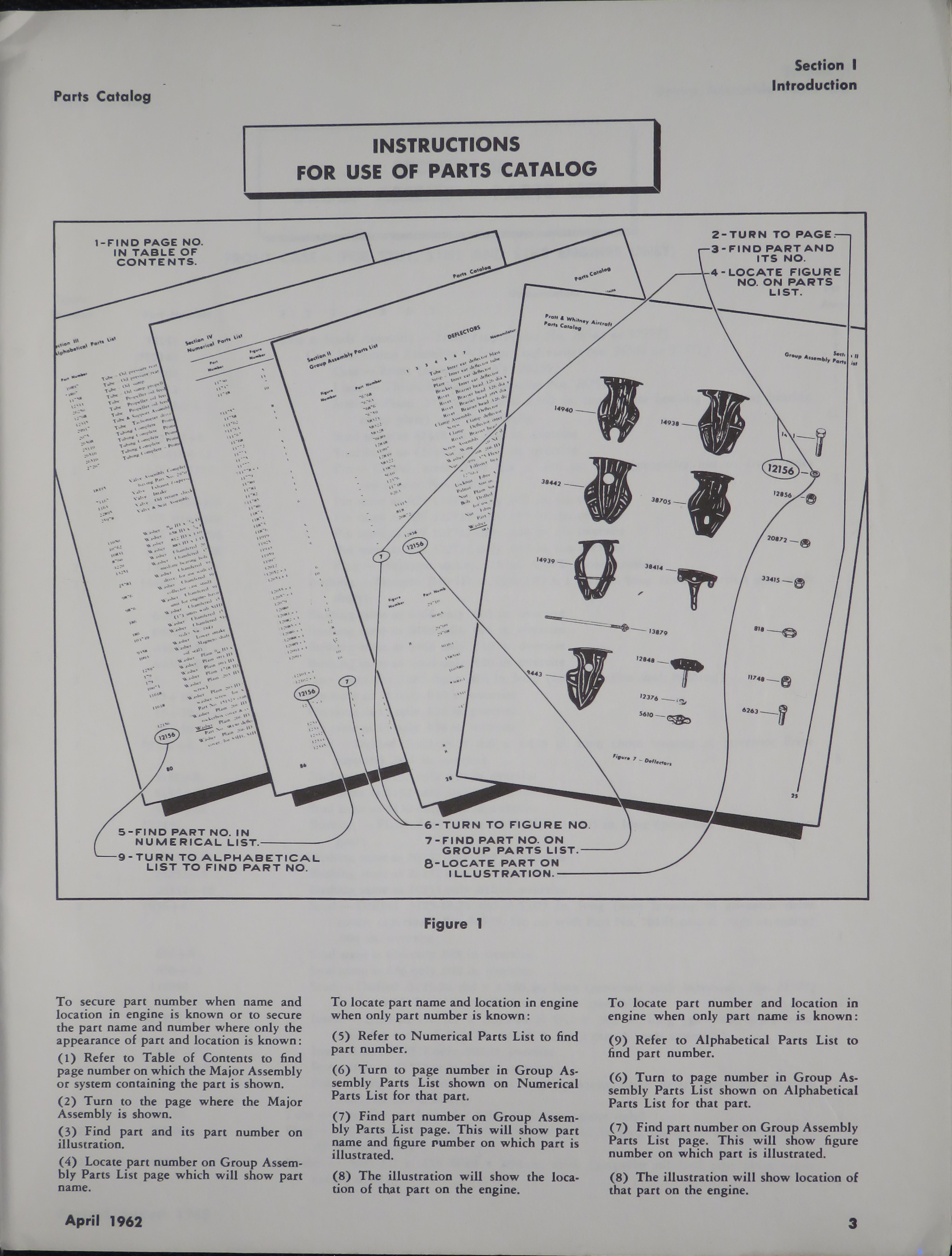 Sample page 9 from AirCorps Library document: Illustrated Parts Catalog for R-1340 Wasp Series Engines