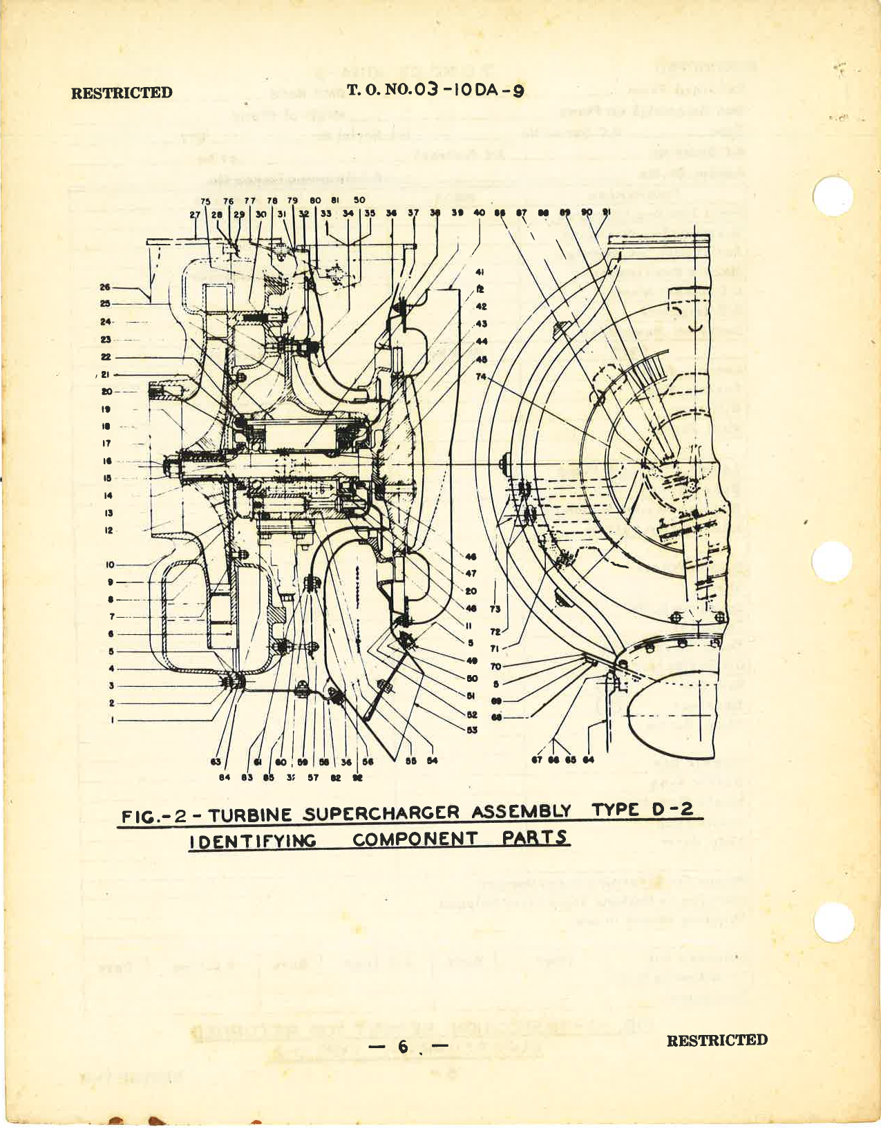 Sample page 8 from AirCorps Library document: Overhaul Instructions with Parts Catalog for Turbine Driven Superchargers Type D-2