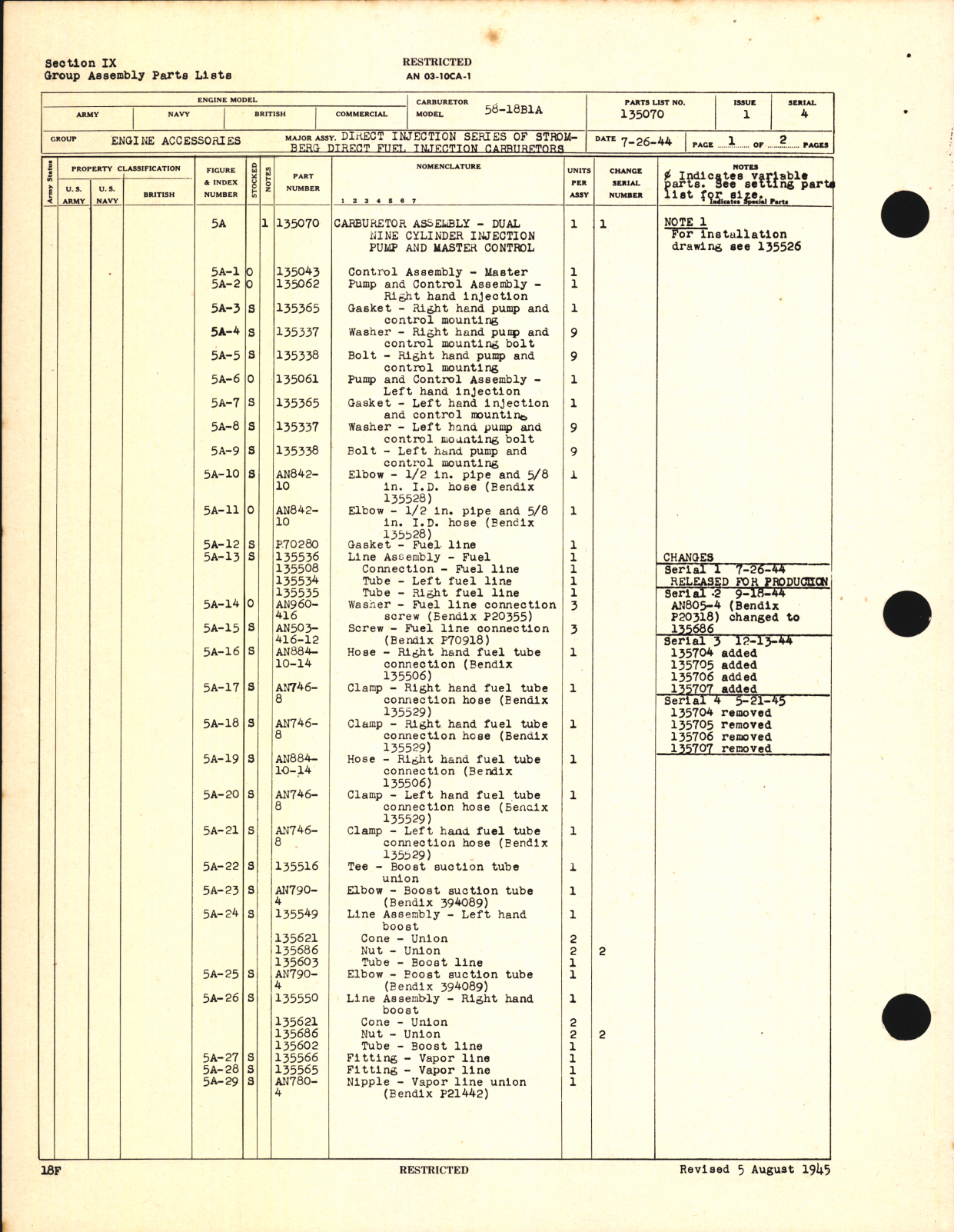 Sample page 8 from AirCorps Library document: Operation, Service, & Overhaul Instructions with Parts Catalog for Direct Fuel Injection System