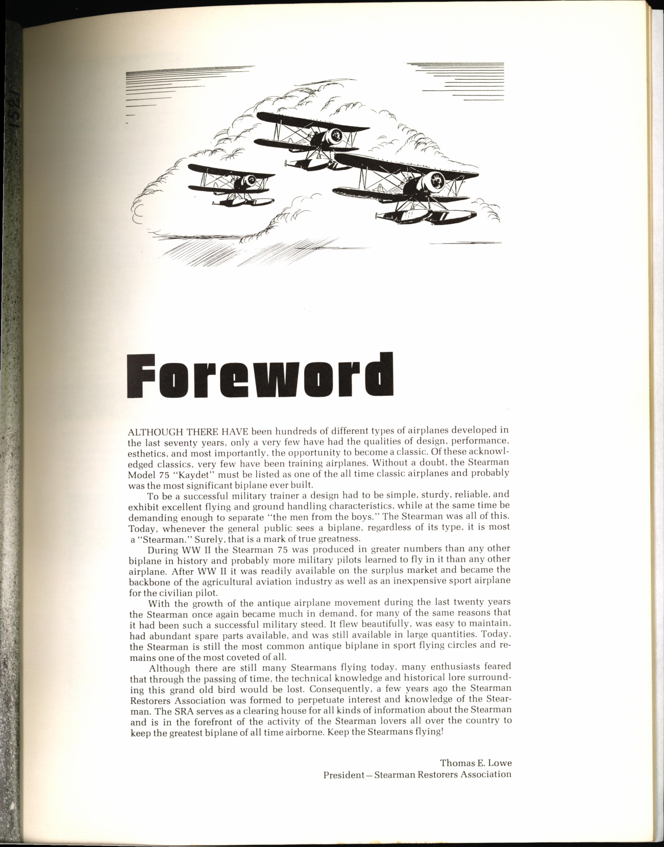 Sample page 6 from AirCorps Library document: Stearman Guidebook