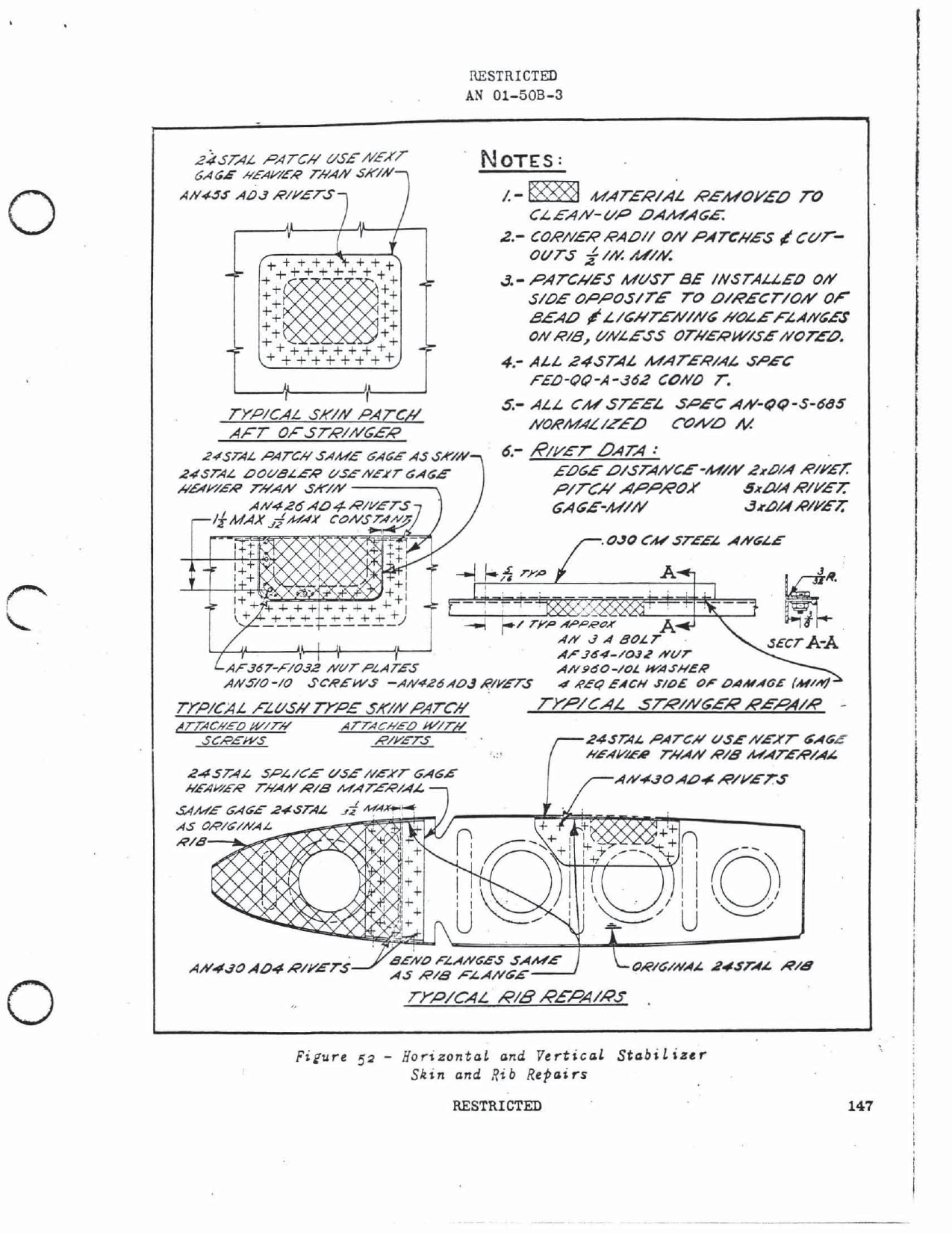 Sample page 150 from AirCorps Library document: Structural Repair Instructions - BT-13, BT-15, SNV-1