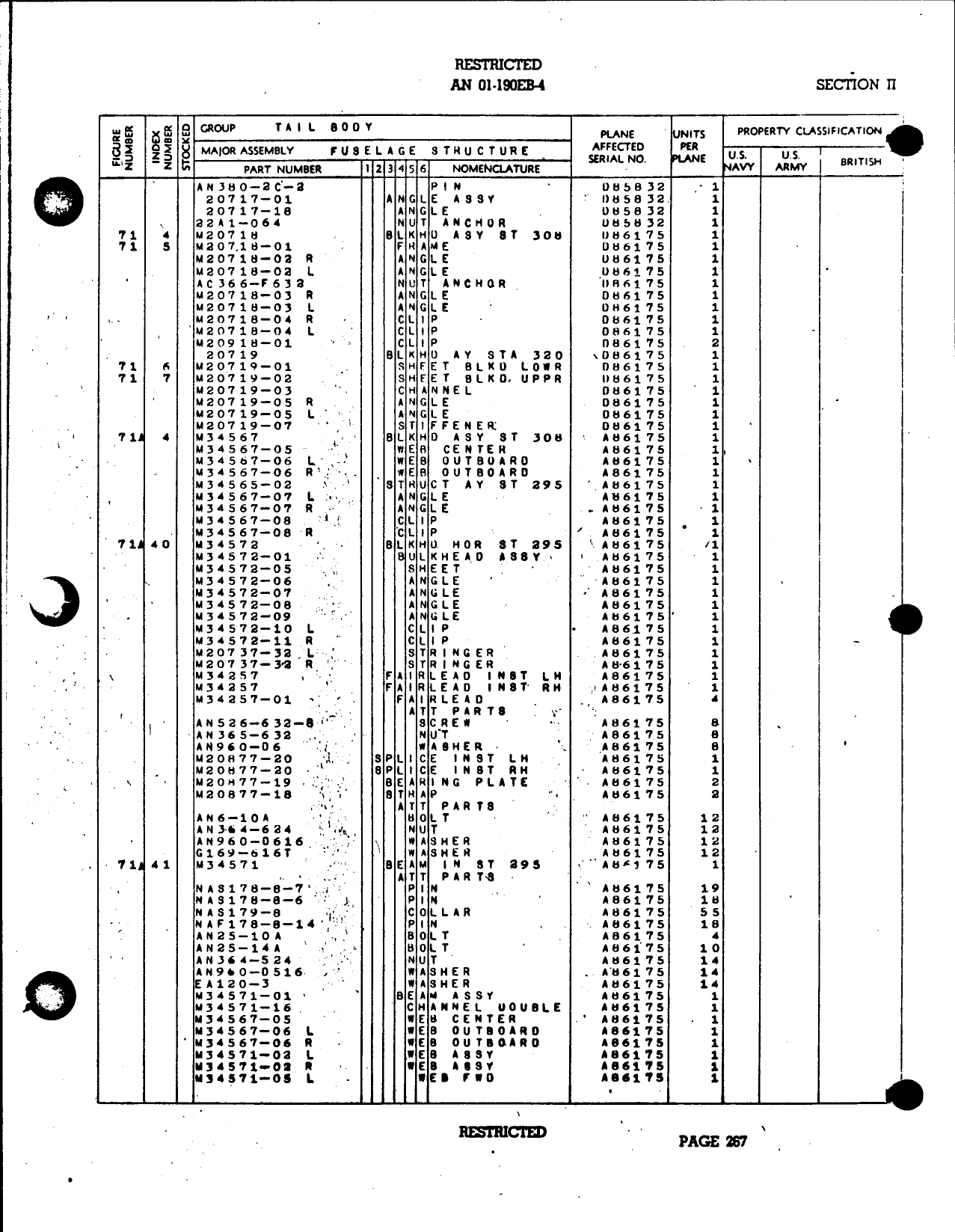 Sample page 6 from AirCorps Library document: Aircraft Parts Catalog TBM-3 (2 of 3)