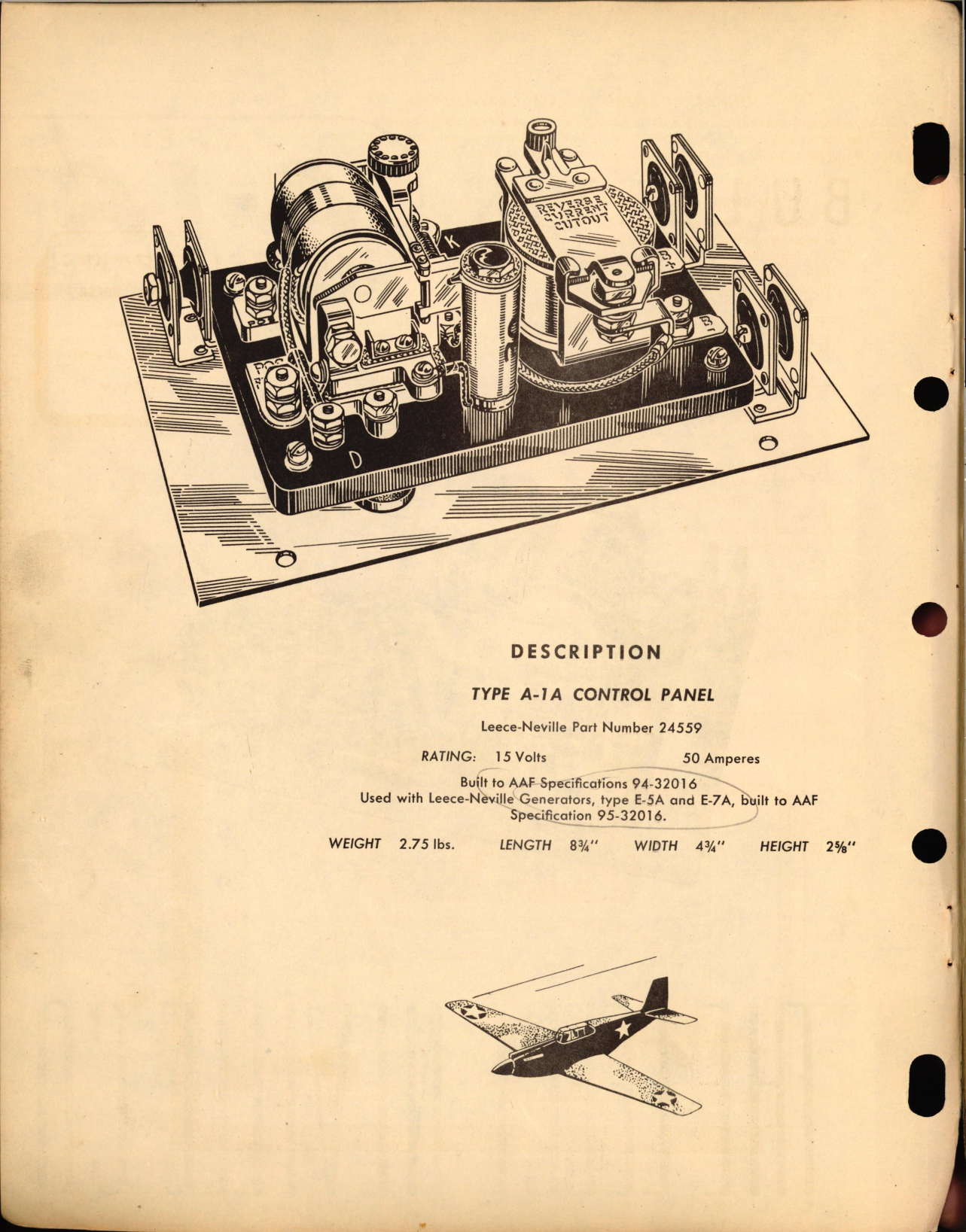 Sample page 3 from AirCorps Library document: Leece-Neville Aircraft Equipment Manual
