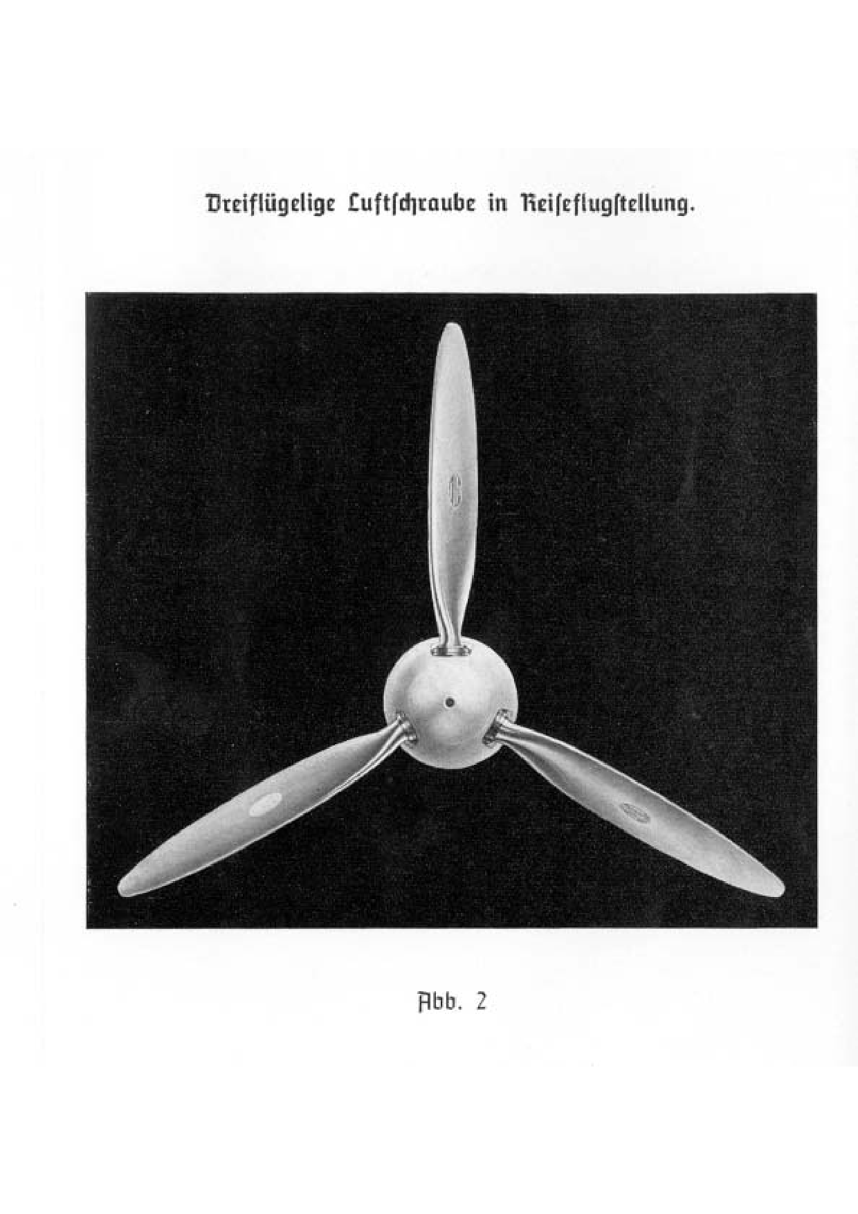 Sample page 3 from AirCorps Library document: Installation of the VDM Propeller