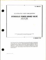 Illustrated Parts Breakdown for Hydraulic Power Brake Valve
