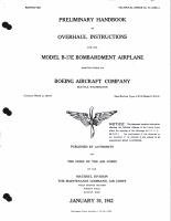 Preliminary Handbook of Overhaul Instructions for B-17E Bombardment Airplane