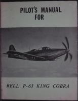 Pilots Manual for Bell P-63 King Cobra