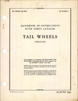 Instructions with Parts Catalog for Tail Wheels