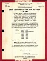 Restriction of Altitude Flying for B-26-B40 and B-26C Series