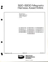 Overhaul Instructions with Parts List for S-20 and S-200 Magneto Harness Assemblies