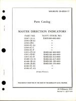 Parts Catalog for Master Direction Indicators