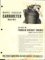 Marvel-Schebler Carburetor Model MA-3