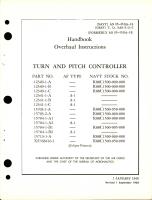 Overhaul Instructions for Turn and Pitch Controller 