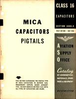 Mica Capacitors Pigtails