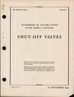 Handbook of Instructions with Parts Catalog for Shut-Off Valves
