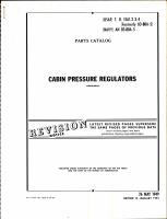 Parts Catalog for Airesearch Cabin Pressure Regulators