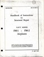 Handbook of Instructions for Structural Repair for FM-1 and FM-2 Wildcat