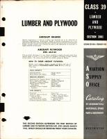 Lumber and Plywood