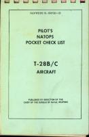 Pilot's Natops Pocket Check List for T-28B-C Aircraft