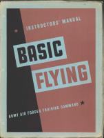 Instructors Manual for Basic Flying