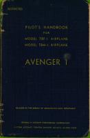 Pilot's Handbook for Models TBF-1 and TBM-1 - Avenger 1