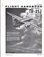 Flight Handbook for TB-25J Aircraft