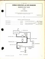 Overhaul Instructions with Parts Breakdown for Balanced Relief Valve CE-100